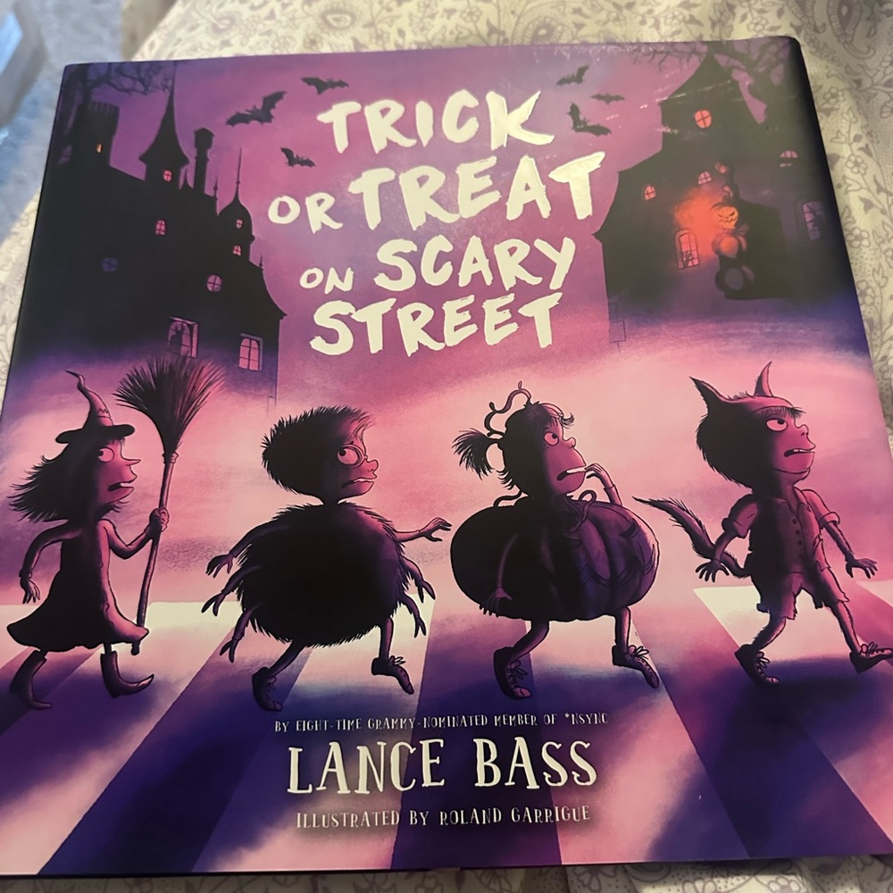 Autographed Trick or Treat on Scary Street Book